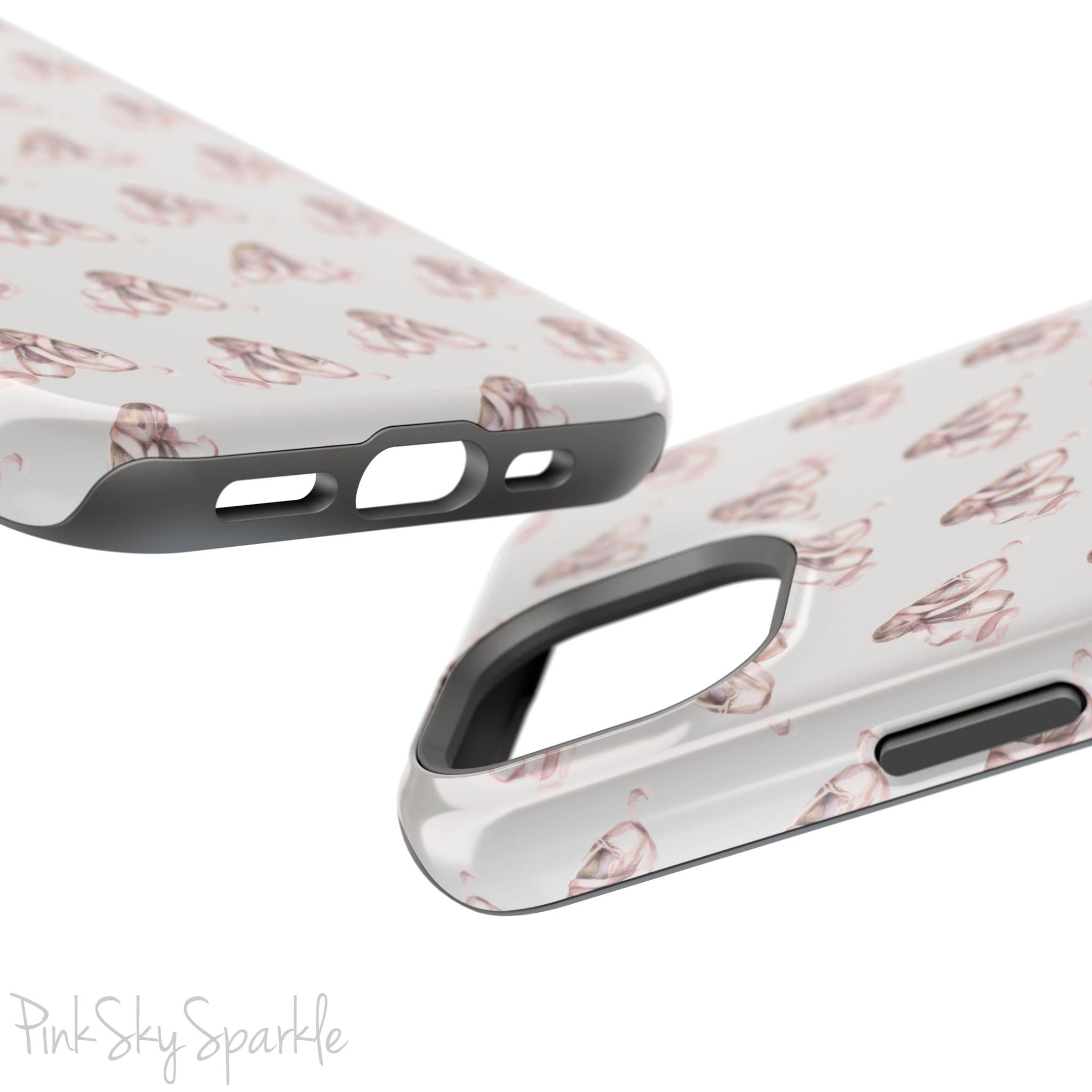 Vintage En Pointe Magnetic iPhone Case