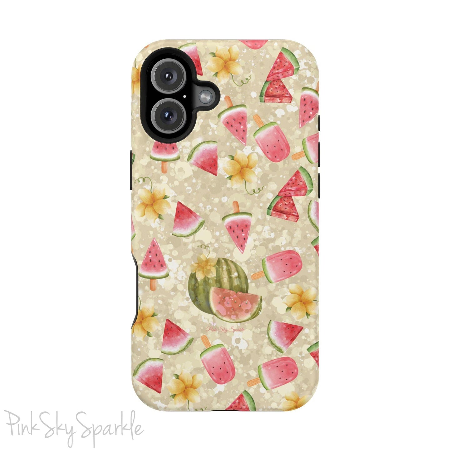 Watermelon Glow Magnetic iPhone Case