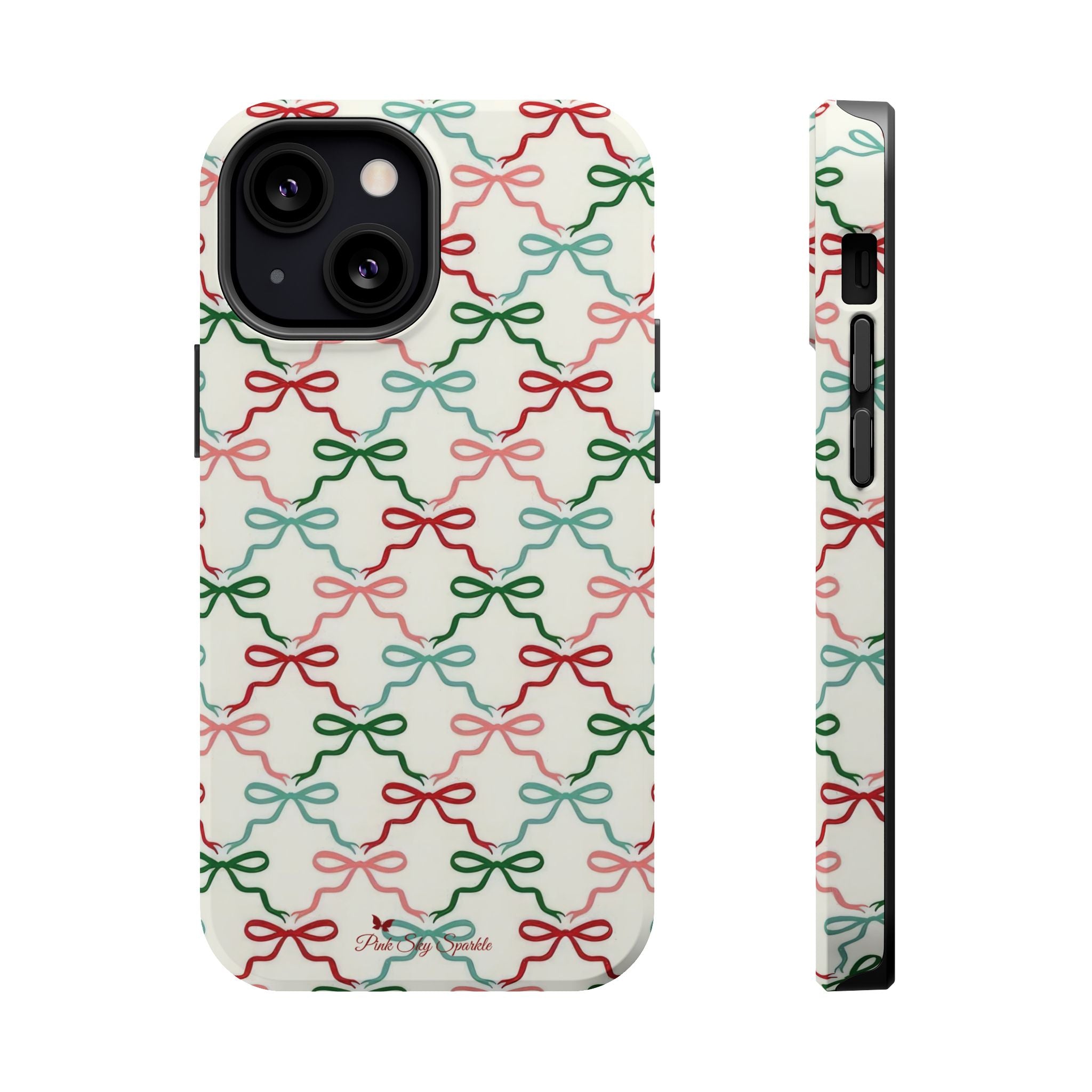 Festive Bows Magnetic iPhone Case