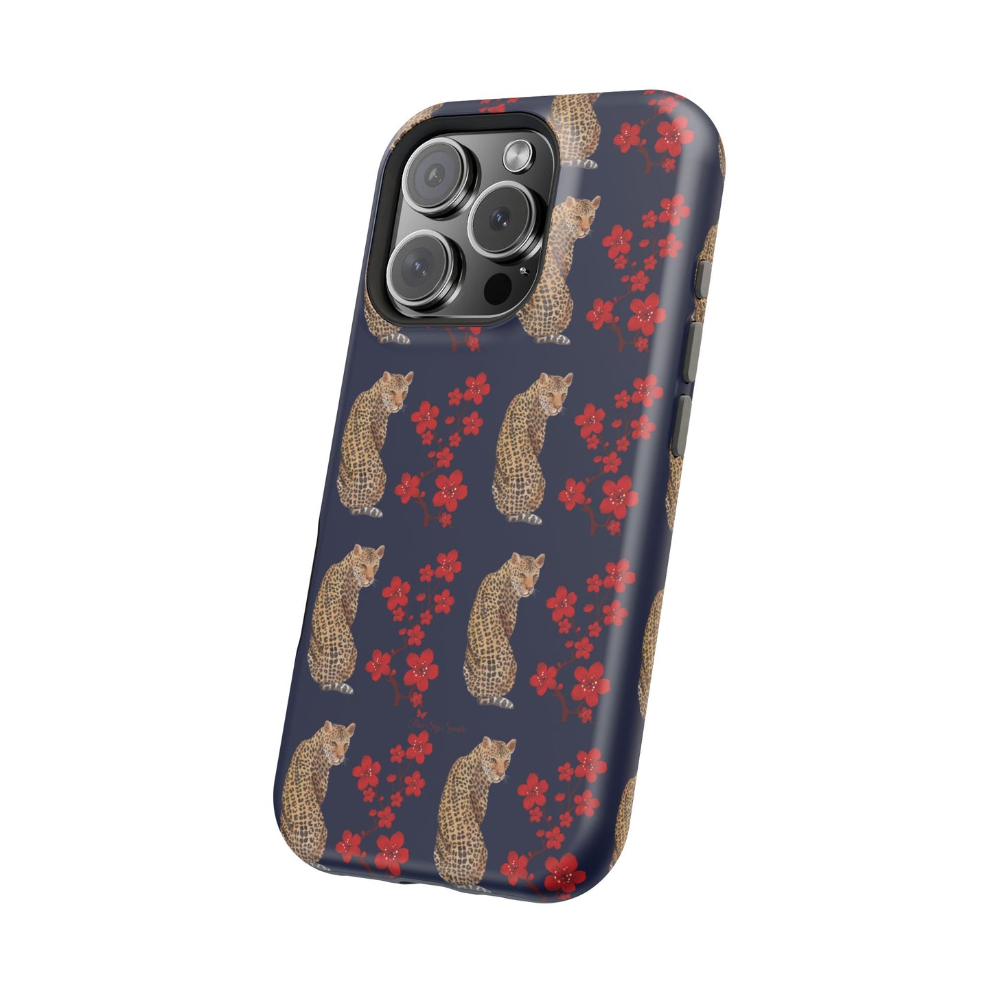 Crimson Jungle Magnetic iPhone Case