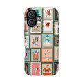Santa’s Stamp Collection Magnetic iPhone Case