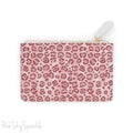 Rose Gold Leopard Mini Clutch Bag