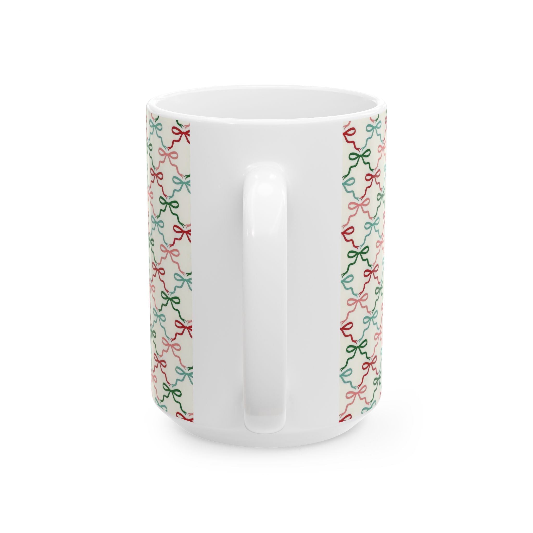 Festive Bows Ceramic Mug