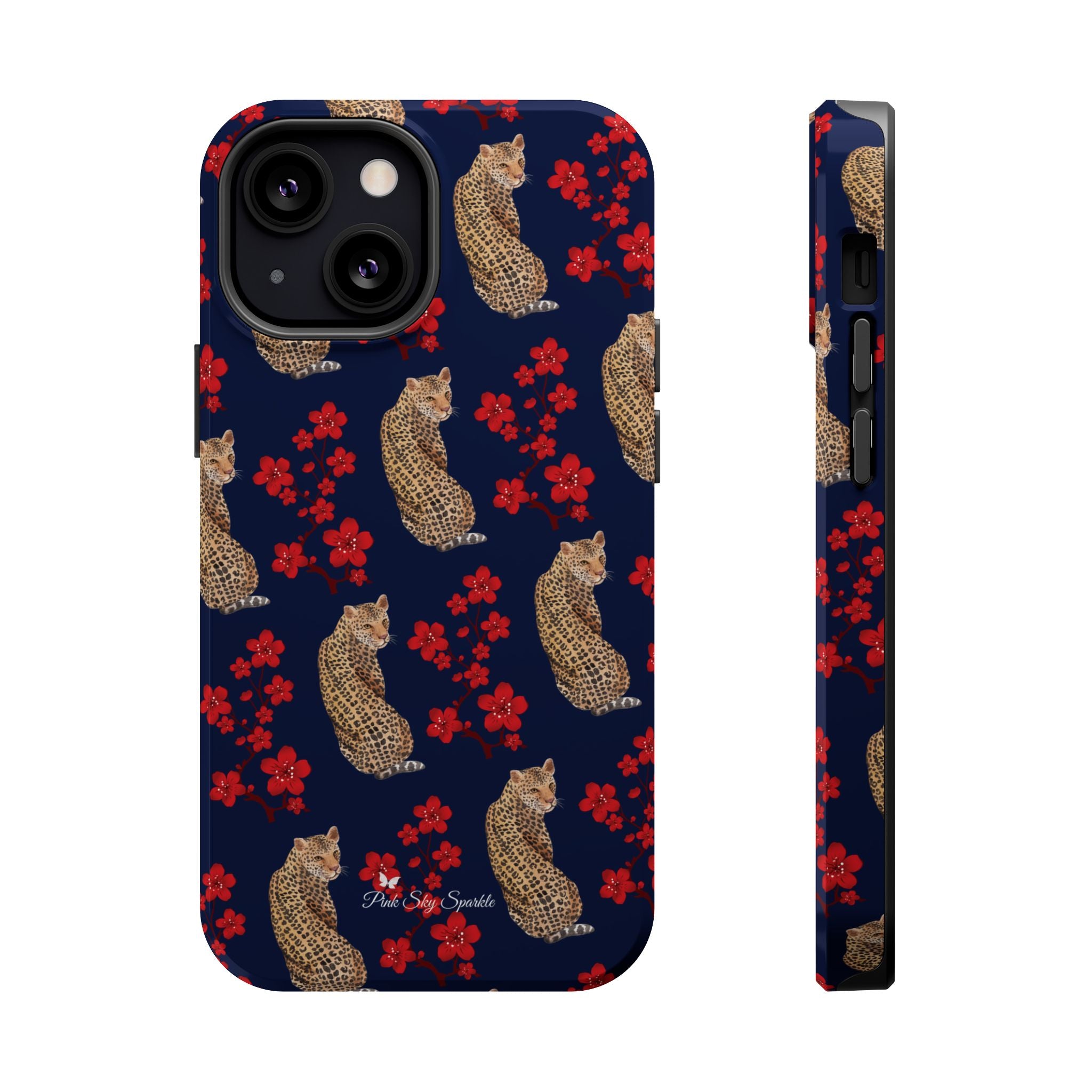 Funda magnética para iPhone Crimson Jungle