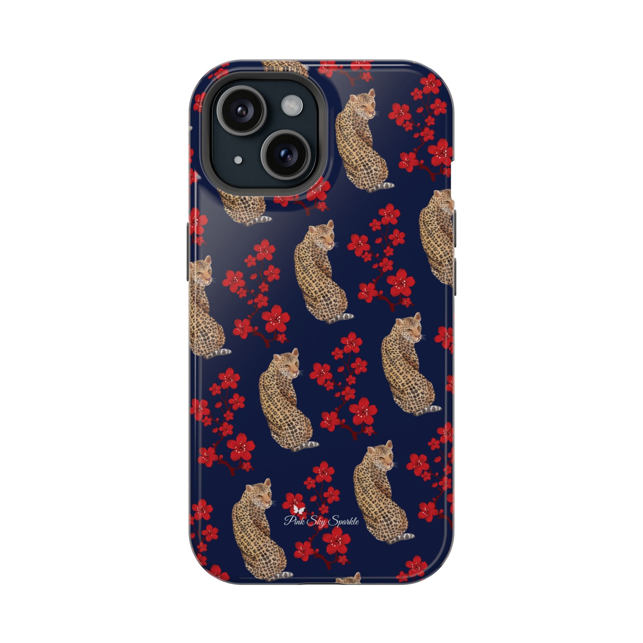 Funda magnética para iPhone Crimson Jungle