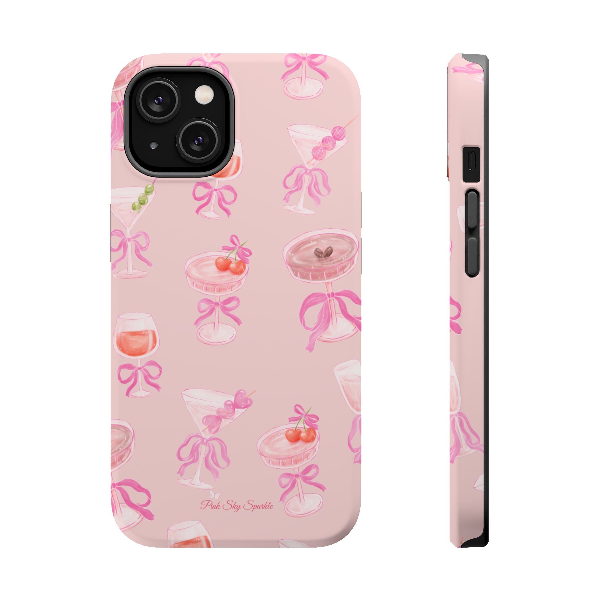 Coquette Cocktails Magnetic iPhone Case