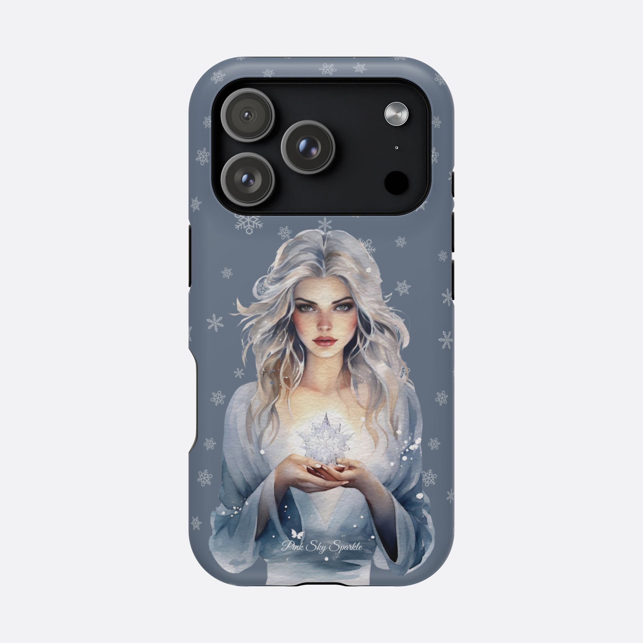 Coque magnétique pour iPhone Winter Witch