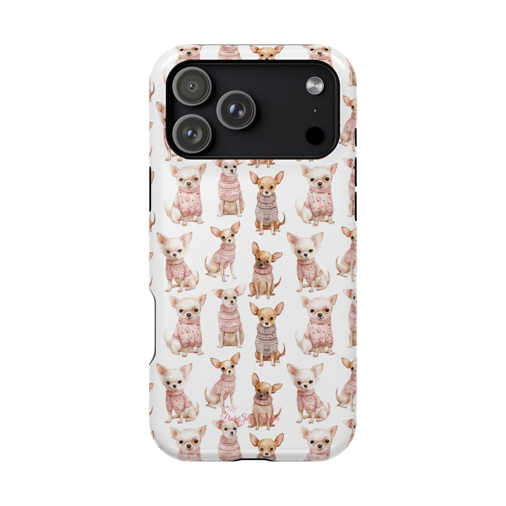 Fancy Toy Chihuahua Magnetic iPhone Case