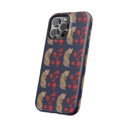 Crimson Jungle Magnetic iPhone Case