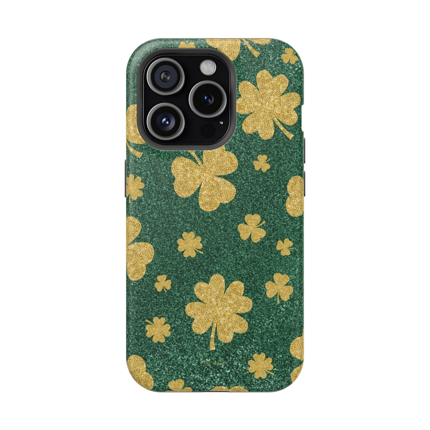 Shamrock Sparkle Magnetic iPhone Case