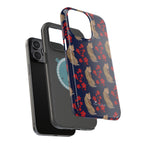 Funda magnética para iPhone Crimson Jungle