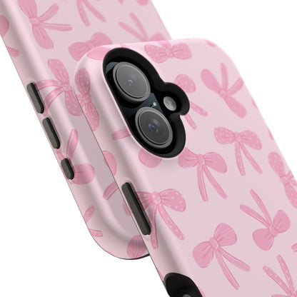 Funda magnética para iPhone con lazos de Boss Girl