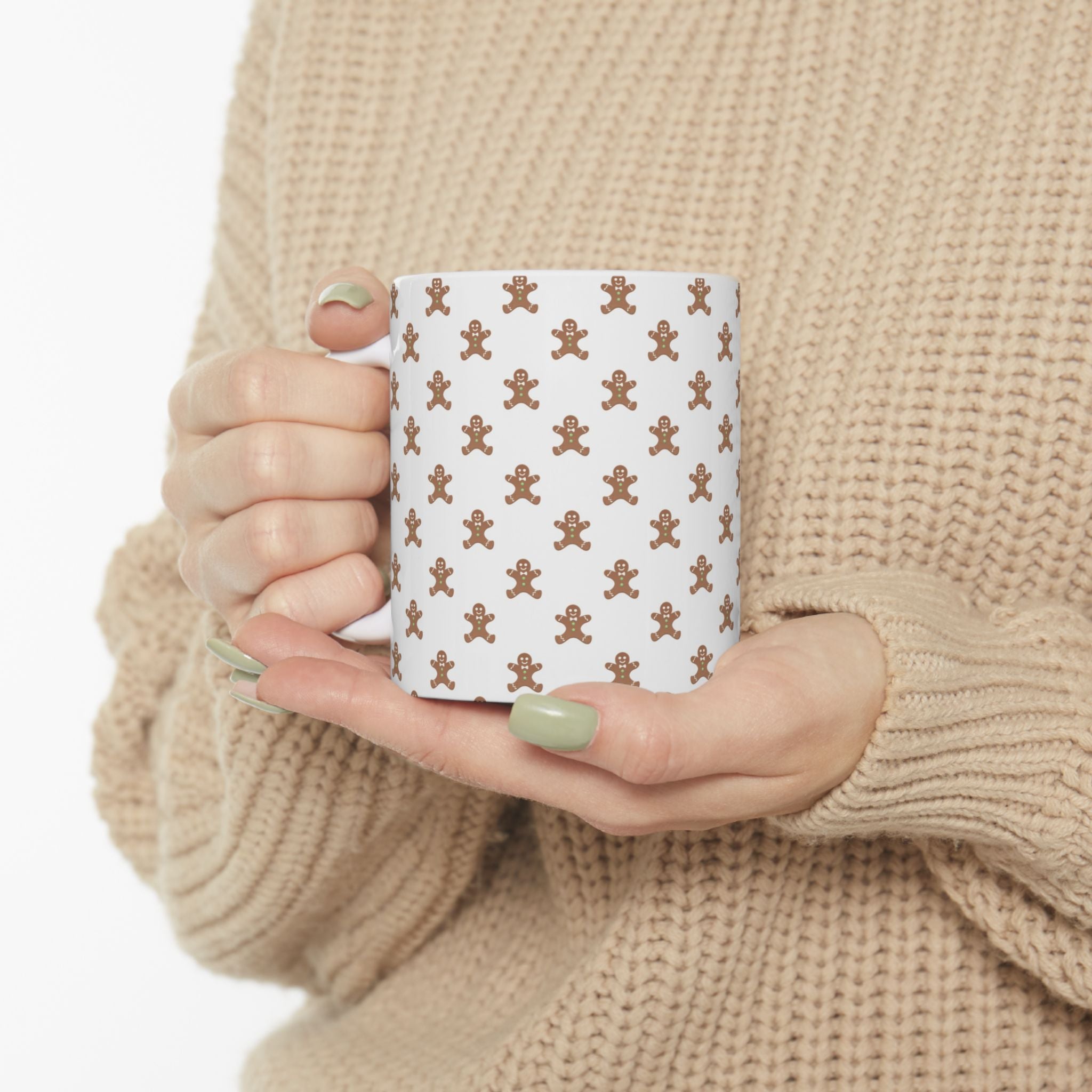 Gingerbread Cookie Ceramic Mug