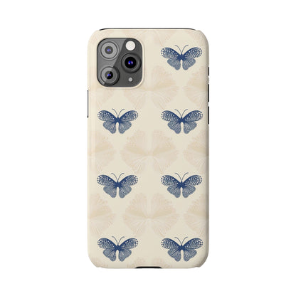 Midnight Flutter Slim iPhone Case