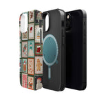 Santa’s Stamp Collection Magnetic iPhone Case