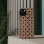 Crimson Pines Magnetic iPhone Case