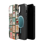 Santa’s Stamp Collection Magnetic iPhone Case