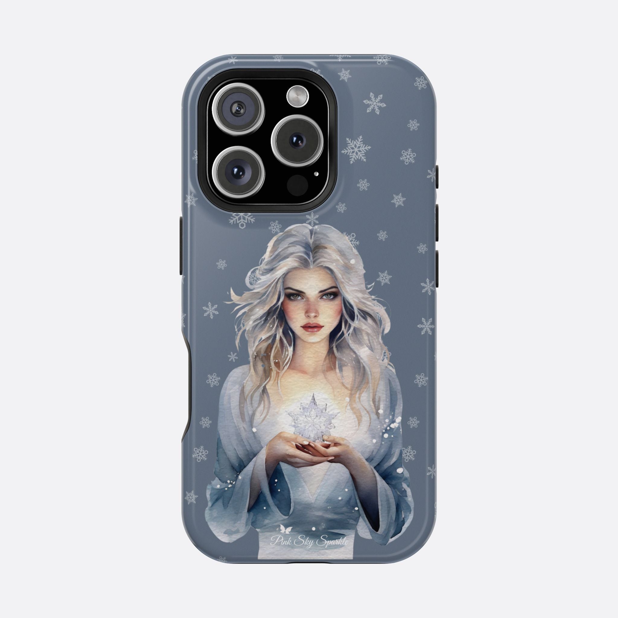 Coque magnétique pour iPhone Winter Witch