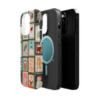Santa’s Stamp Collection Magnetic iPhone Case