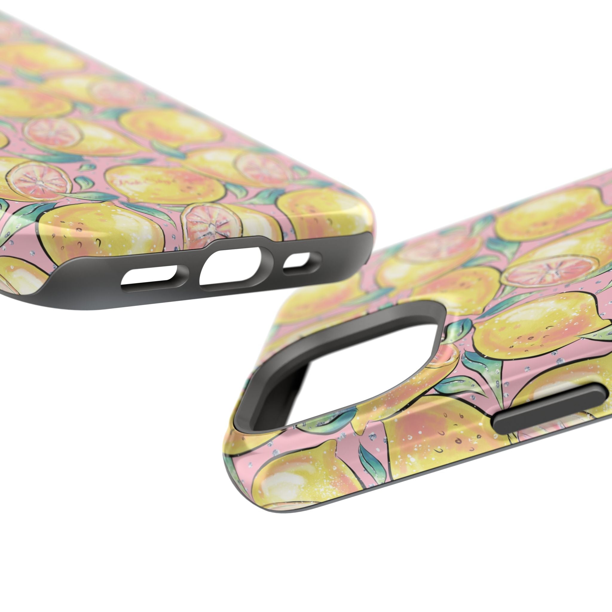 Pink Lemon Magnetic iPhone Case