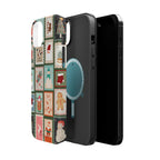 Santa’s Stamp Collection Magnetic iPhone Case