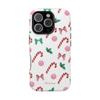 Candy Cane Lane Magnetic iPhone Case – Sweet Holiday Edition