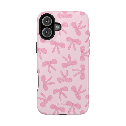 Funda magnética para iPhone con lazos de Boss Girl