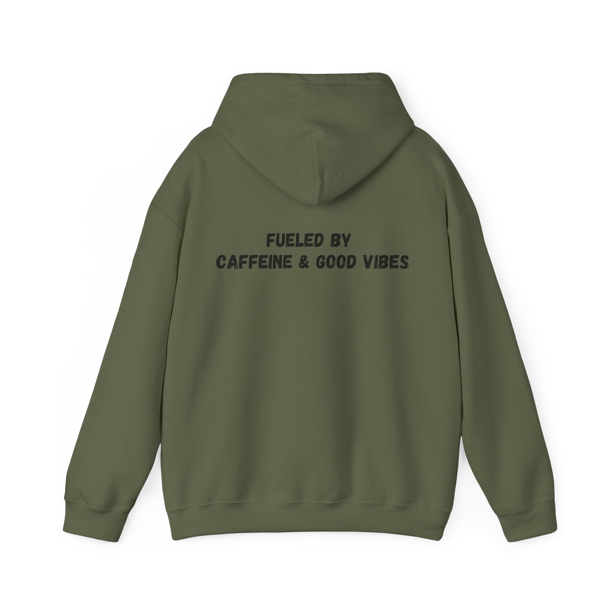 More Espresso, Less Depresso, Unisex Heavy Blend™ Hooded Sweatshirt