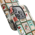 Santa’s Stamp Collection Magnetic iPhone Case