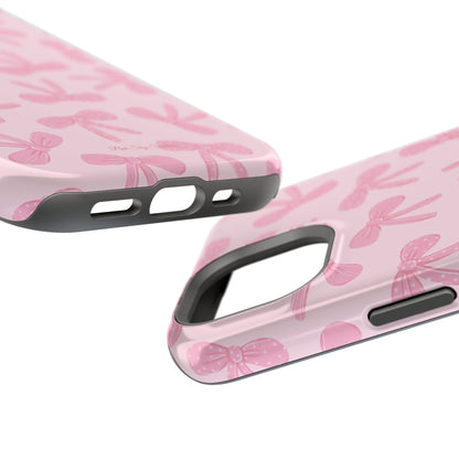 Funda magnética para iPhone con lazos de Boss Girl