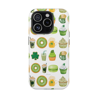 St. Patrick's Day Sips and Sweets Magnetic iPhone Case