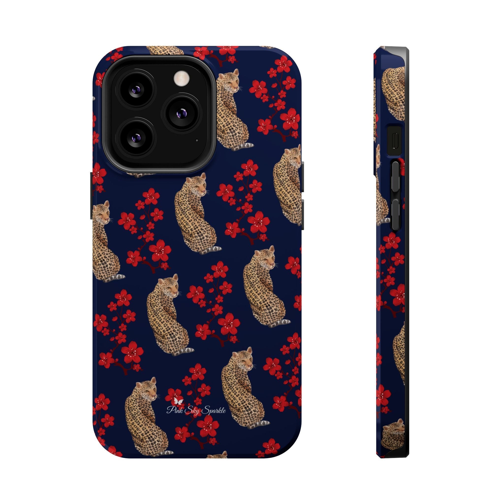 Funda magnética para iPhone Crimson Jungle
