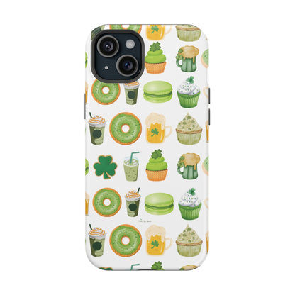 St. Patrick's Day Sips and Sweets Magnetic iPhone Case