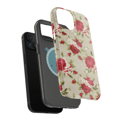 Painted Roses Magnetic iPhone Case