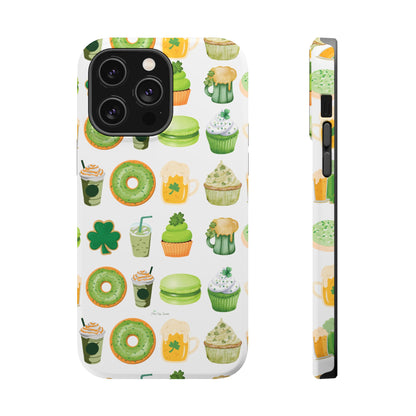 St. Patrick's Day Sips and Sweets Magnetic iPhone Case