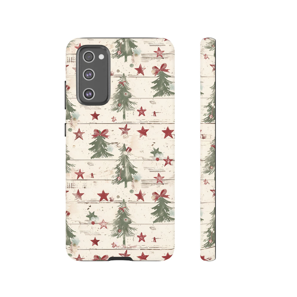 Christmas Tree Farm Tough Samsung Galaxy Phone Case