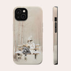 Étui magnétique pour iPhone « Lecture d'hiver »