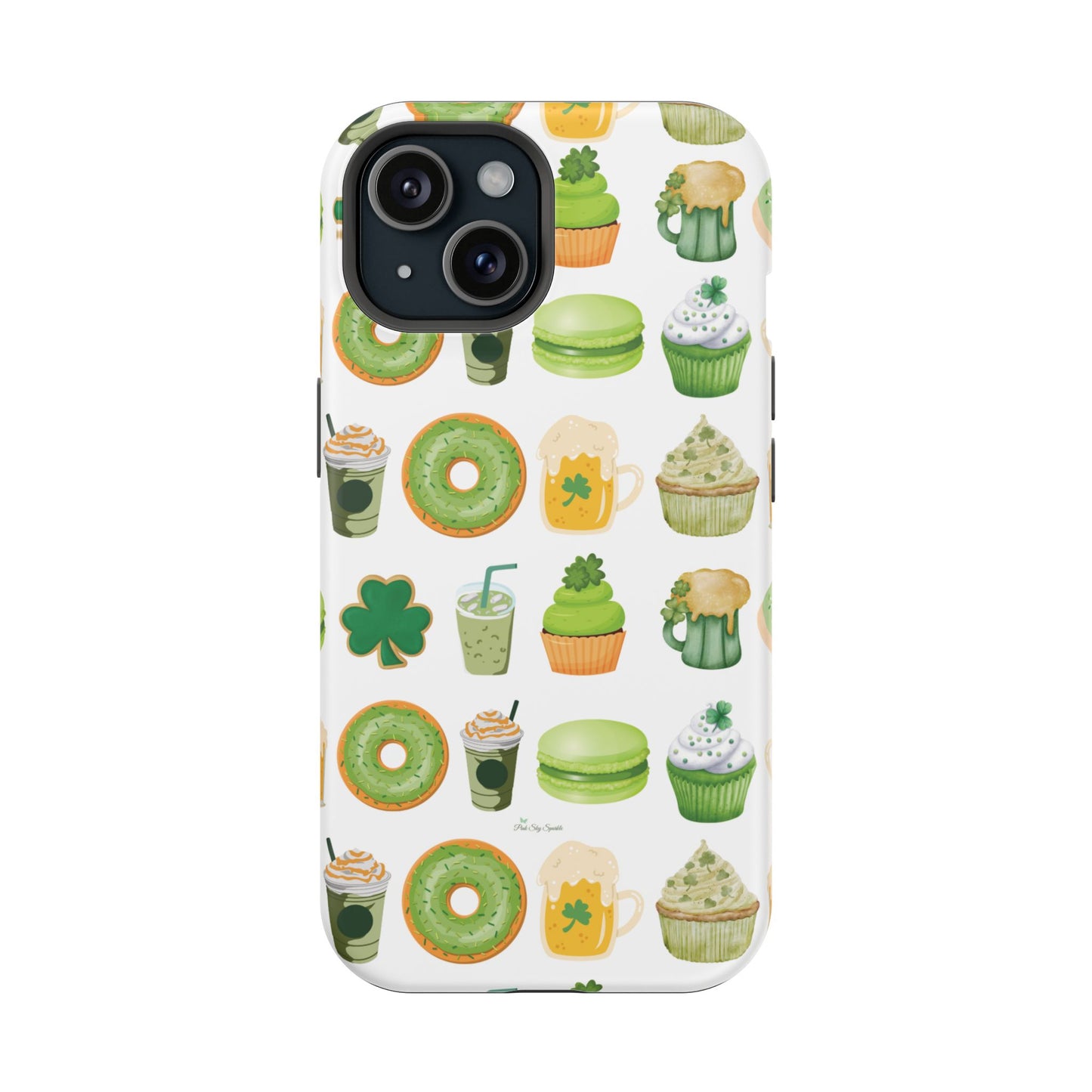 St. Patrick's Day Sips and Sweets Magnetic iPhone Case