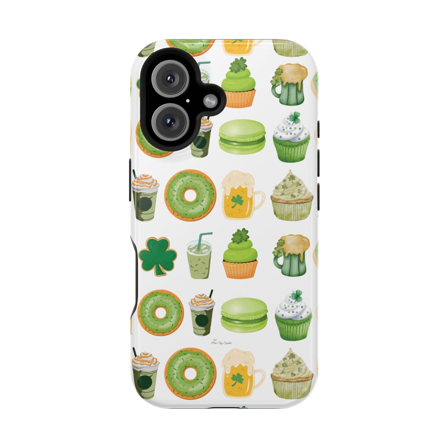 St. Patrick's Day Sips and Sweets Magnetic iPhone Case