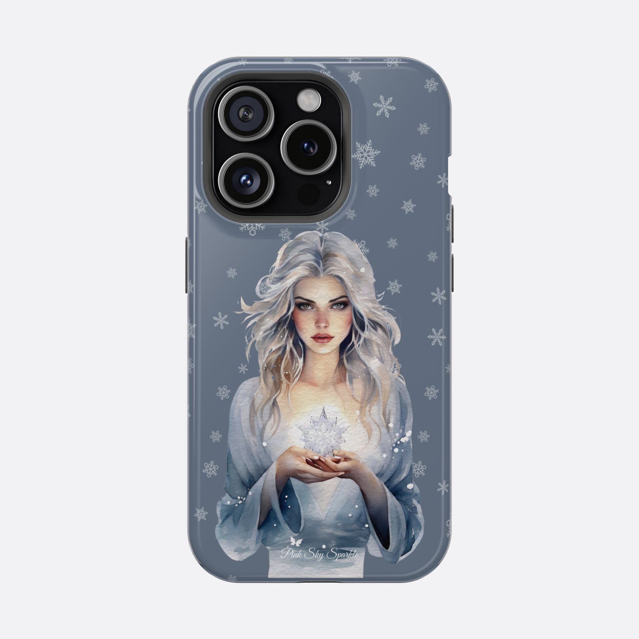 Coque magnétique pour iPhone Winter Witch
