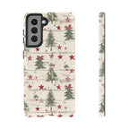 Christmas Tree Farm Tough Samsung Galaxy Phone Case