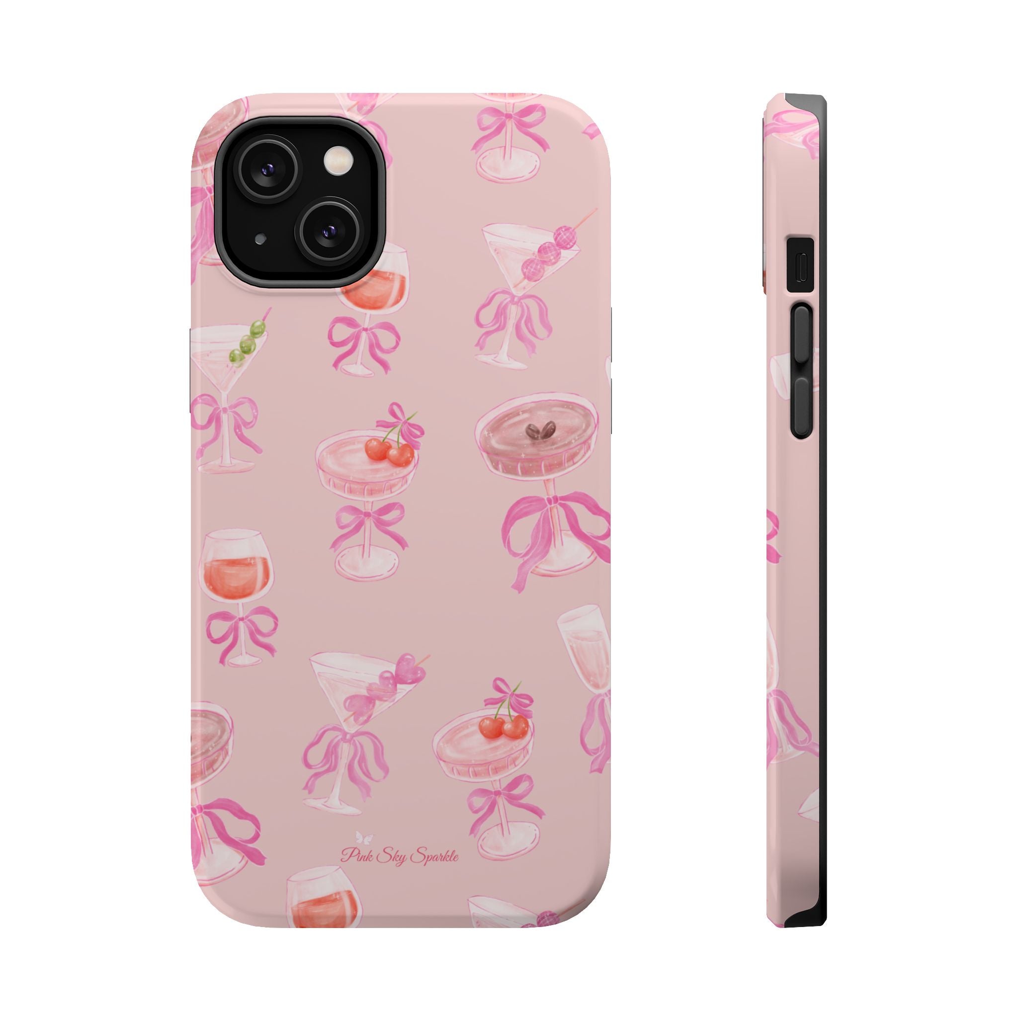Coquette Cocktails Magnetic iPhone Case