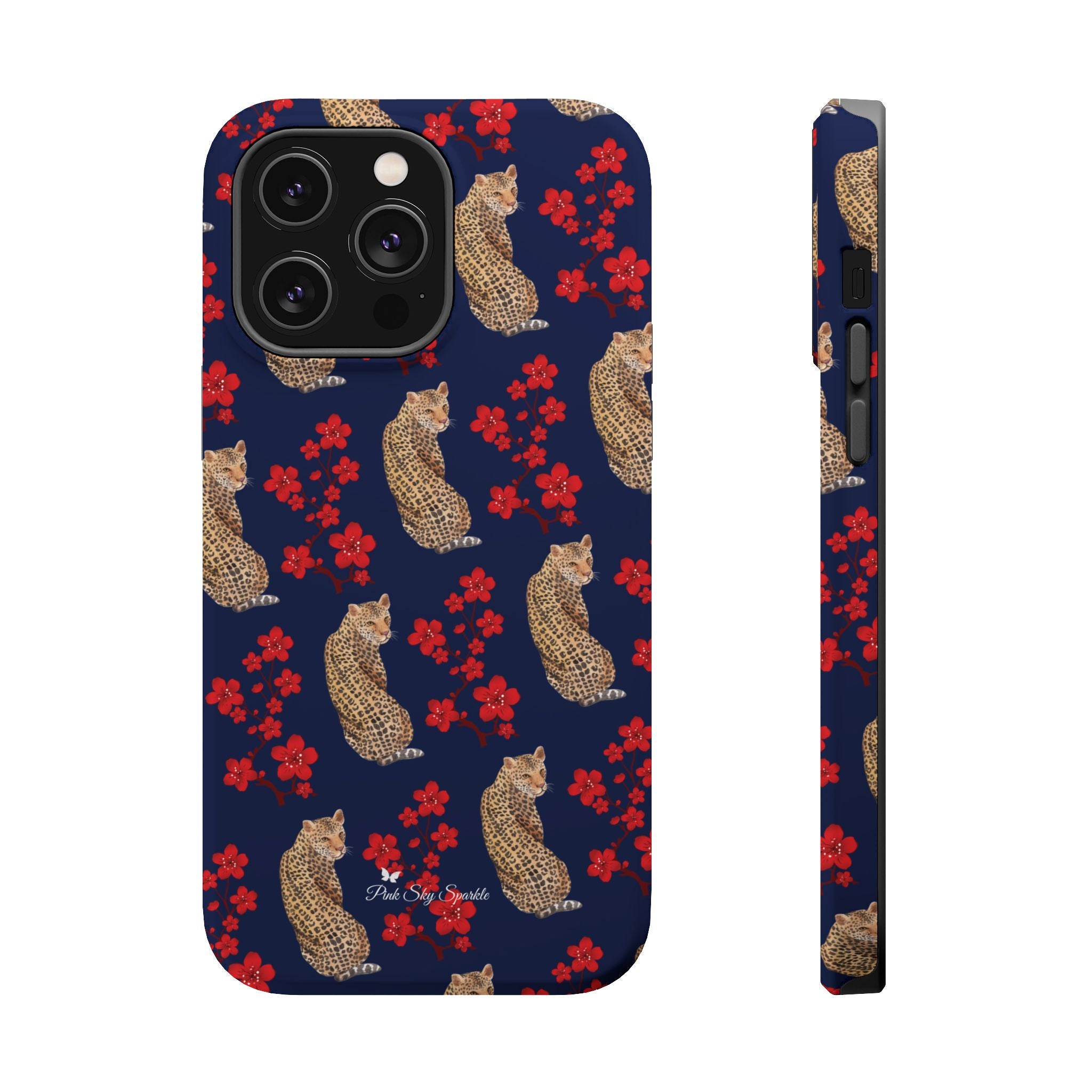 Funda magnética para iPhone Crimson Jungle