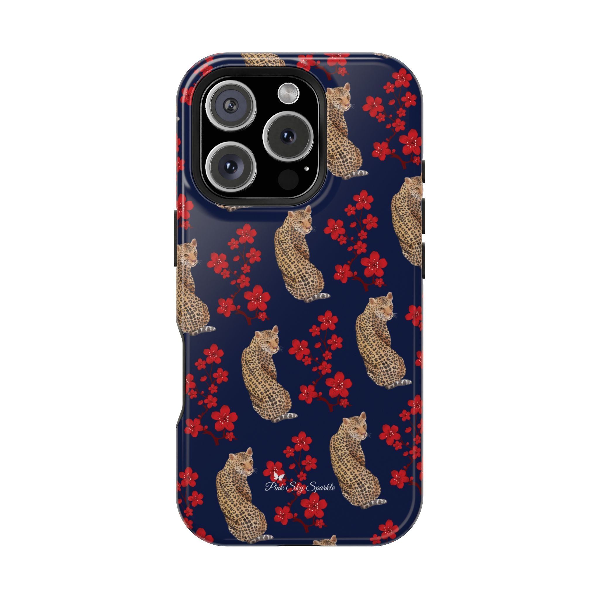 Funda magnética para iPhone Crimson Jungle