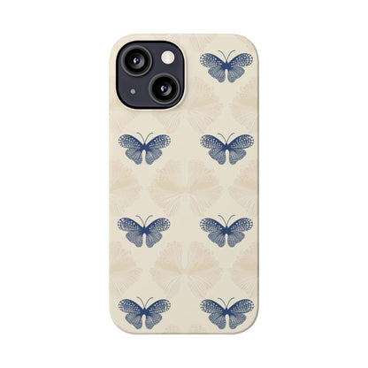 Midnight Flutter Slim iPhone Case