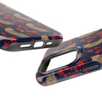 Funda magnética para iPhone Crimson Jungle