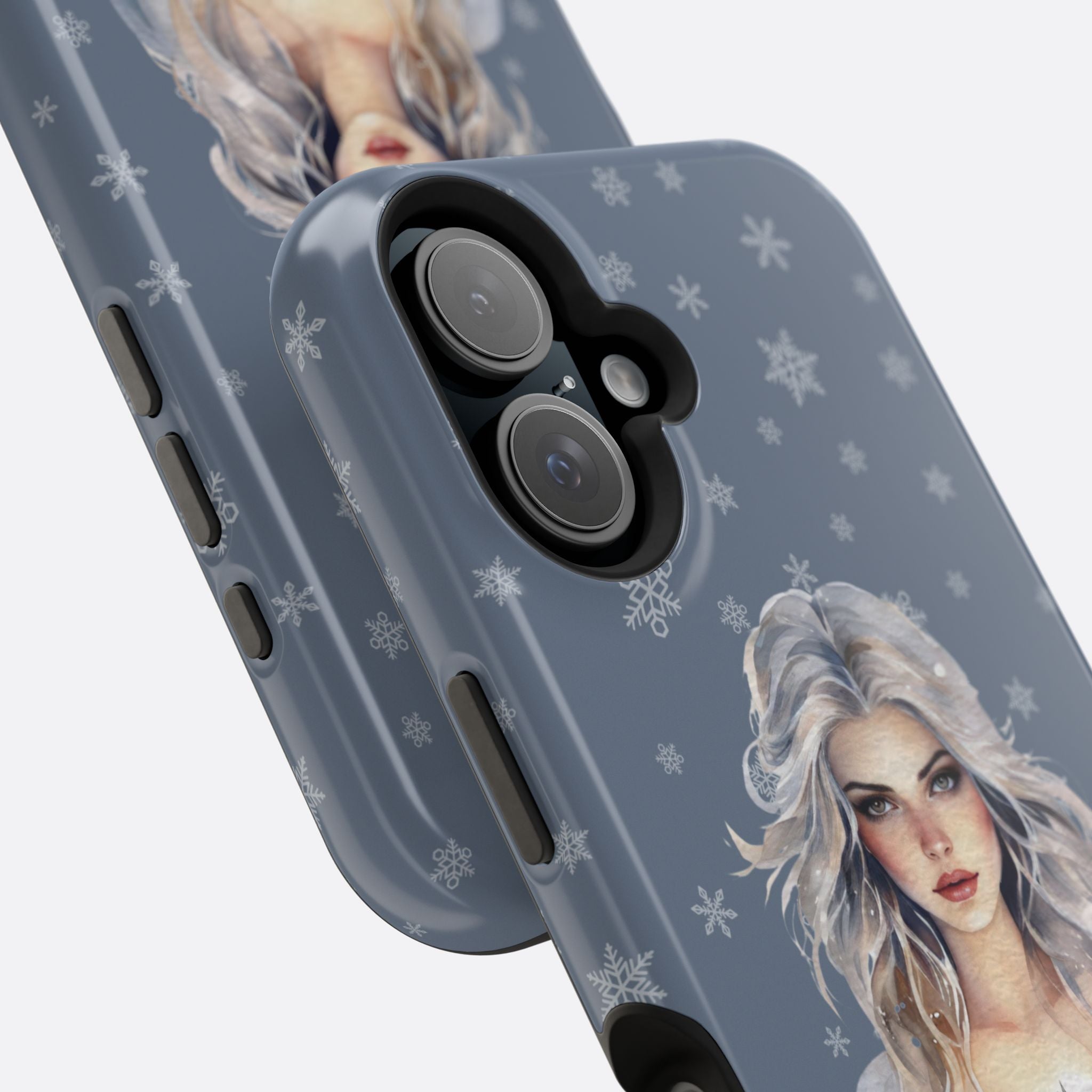 Coque magnétique pour iPhone Winter Witch