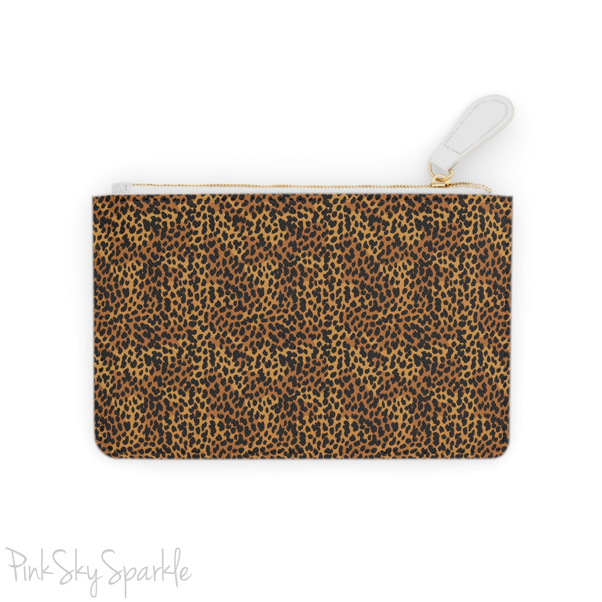 Spotted Luxe Mini Clutch Bag