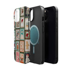 Santa’s Stamp Collection Magnetic iPhone Case