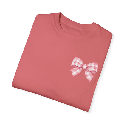 Gingham Bow T-shirt